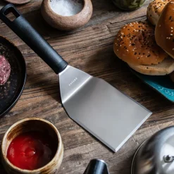 Smash burgersett 3 deler svart/rustfri