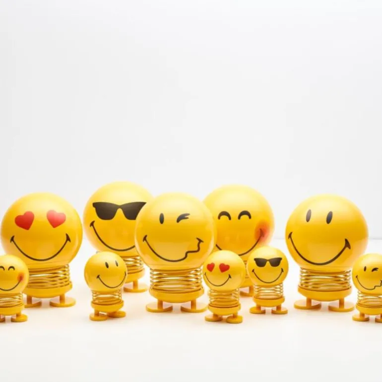 Smiley Love liten gul