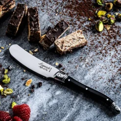 Smørkniv 4 stk svart