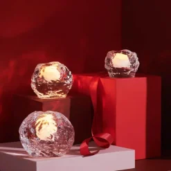 Snowball votive lysestake 9 cm