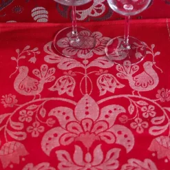 Snørød håndkle 35x50 cm rød