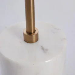 Sofillia bordlampe 53 cm hvit/lys gull