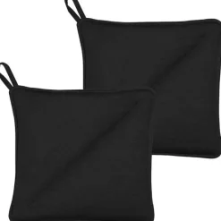 Soft grytekluter 2 stk svart