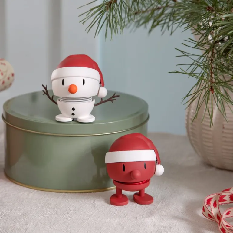 Soft santa snowman liten hvit