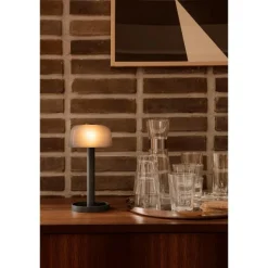 Soft Spot bordlampe 24,5 cm smoke