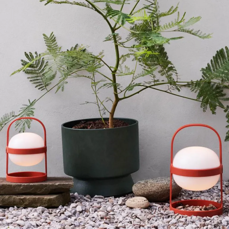 Soft Spot solar circular 18,5 cm terracotta