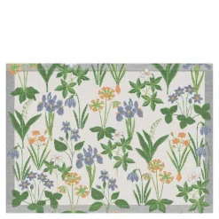 Solblå bordbrikke 35x48 cm