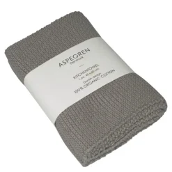 Solid kjøkkenhåndkle 40x50 cm flint gray