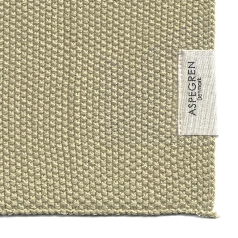 Solid kjøkkenklut strikket 26x26 cm 2 stk pampas