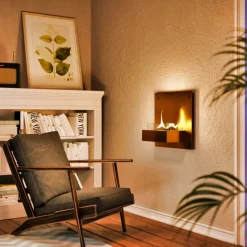 Solo vegghengt peis 90 0,5L gull