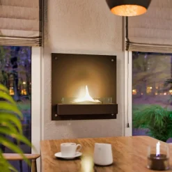 Solo vegghengt peis 180 1,05L svart