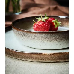 Sonja dyp tallerken 18 cm brun