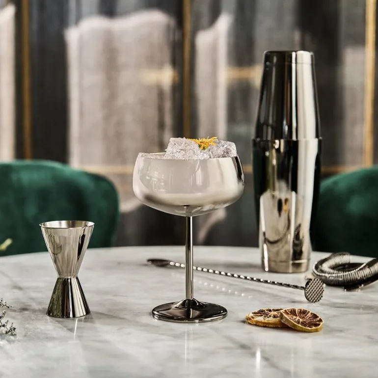 Sontell barskje m/mojitostamper 30 cm gunmetal