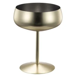 Sontell Gold champagneglass 45 cl stål/gull