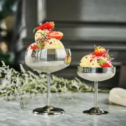 Sontell Silver champagneglass 45 cl stål/blank