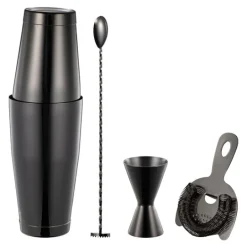 Sontell smoke barsett 4 deler 0,8L/ 3/6 cl gun metal