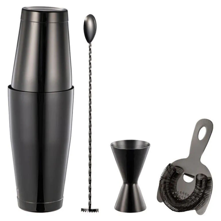 Sontell smoke barsett 4 deler 0,8L/ 3/6 cl gun metal