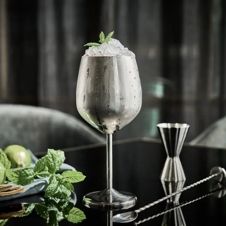 Sontell Smoke drinkglass 55 cl gun metal