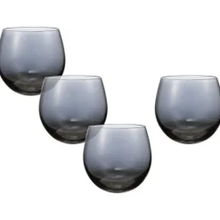 Sontell vannglass 35 cl 4 stk smoke