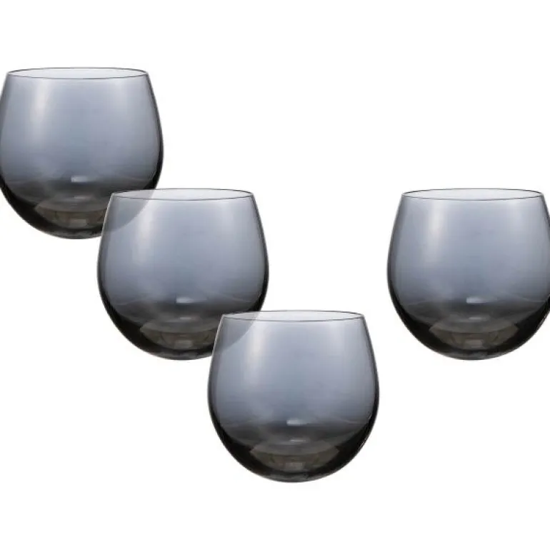Sontell vannglass 35 cl 4 stk smoke