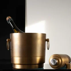 Sontell vinkjøler 4,5L gull