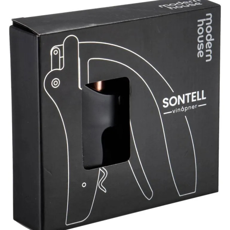Sontell vinåpner matt svart