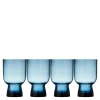 Sorrento vannglass 30 cl 4 stk blå