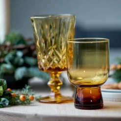 Sorrento vannglass 30 cl 4 stk amber