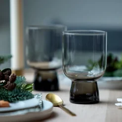 Sorrento vannglass 30 cl 4 stk smoke