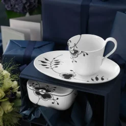 Sort Mega Riflet kopp m/hank 33 cl