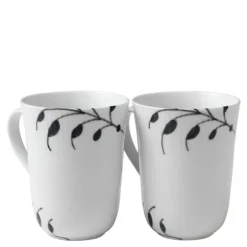 Sort Mega Riflet krus 36 cl 2 stk