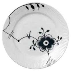 Sort Mega Riflet tallerken 22 cm dekor 2