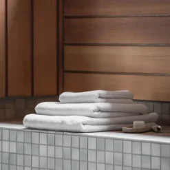 Spa håndkle 50x90 cm hvit