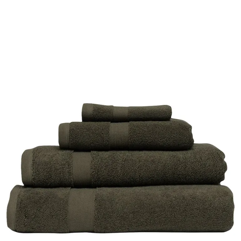 Spa vaskeklut 30x30 cm oliven