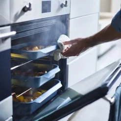 Space ildfast form 30x41,1 cm blå