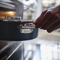 Space kasserolle m/lokk 28 cm 4,5L midnight blue