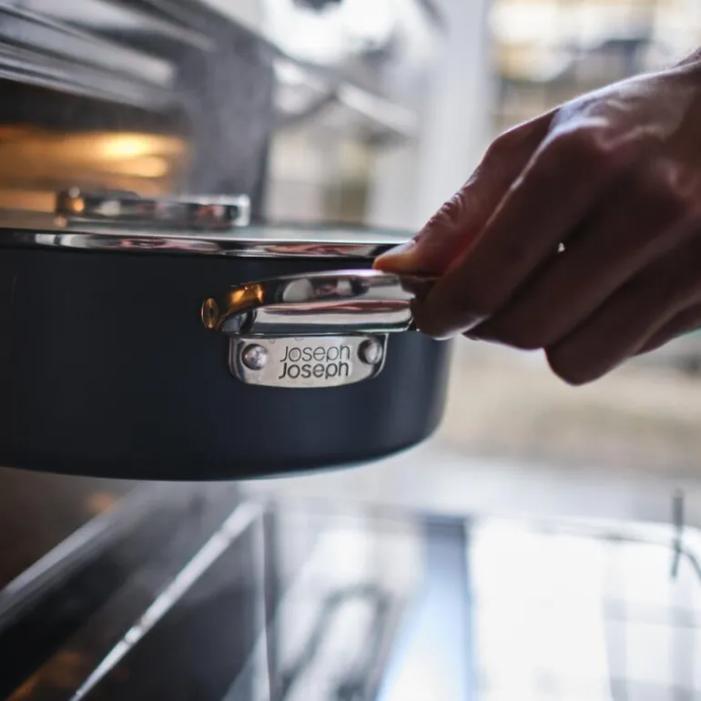 Space kasserolle m/lokk 28 cm 4,5L midnight blue