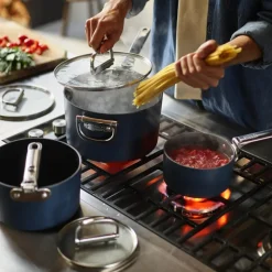 Space sausegryte m/lokk 1,4L 15 cm midnight blue