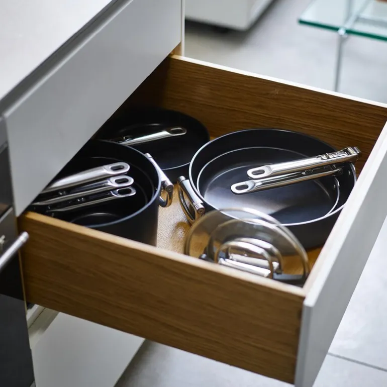 Space stekepannesett 2 deler 24+28 cm midnight blue