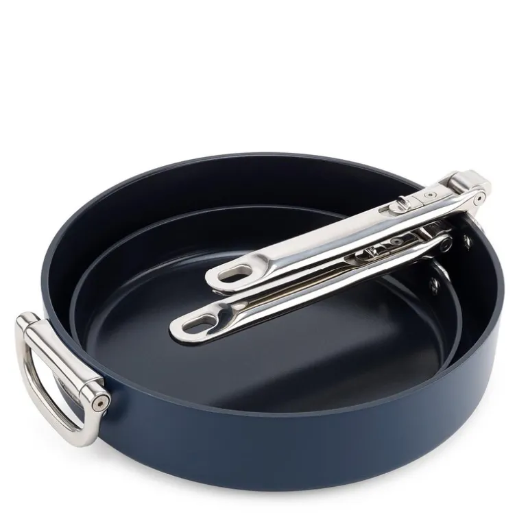 Space stekepannesett 2 deler 24+28 cm midnight blue