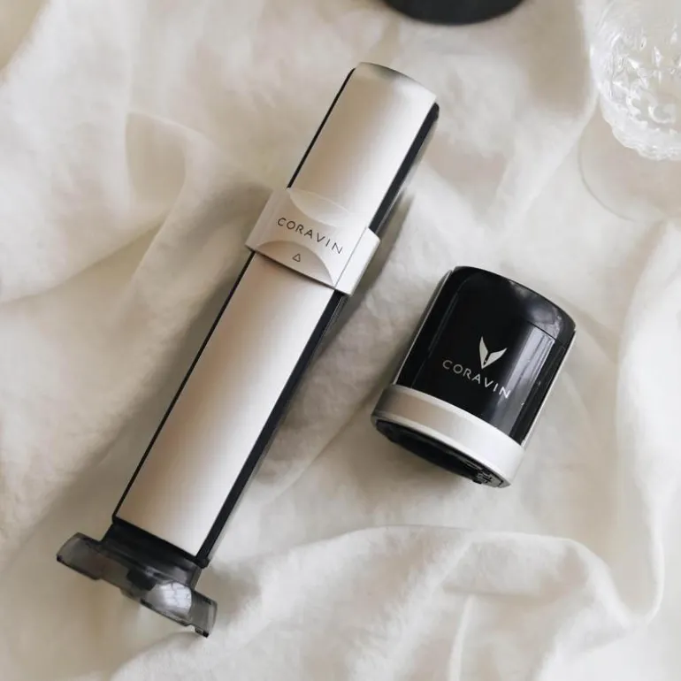 Sparkling champagnestopper 2 stk svart