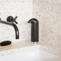 Såpedispenser 18 cm matt svart