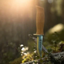 Speiderkniv spiss tupp 19,5 cm bjørk