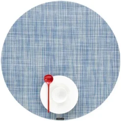 Spisebrikke rund ø38 chambray