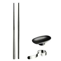 Spisepinnesett med skål audrey