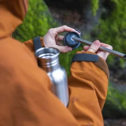 Sportskapsel med sugerør for Classic svart