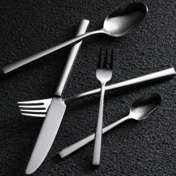 Spring bestikksett 24 deler blank