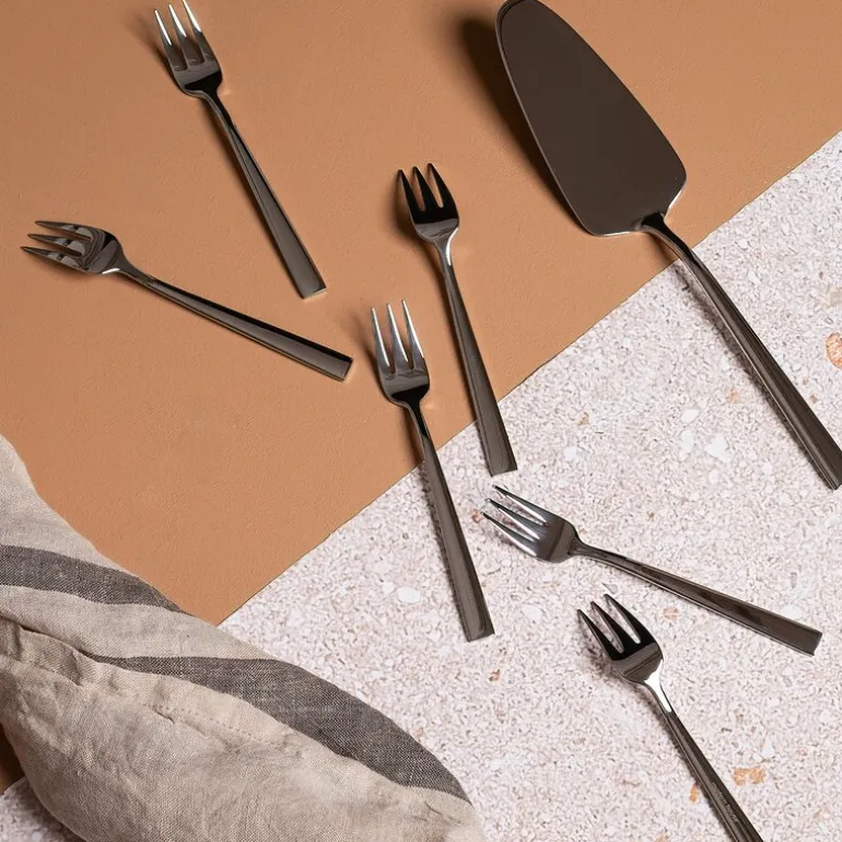 Spring kakegaffel 15 cm blank