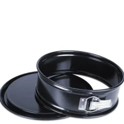 Springform emaljert 28x7 cm svart