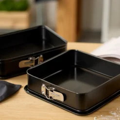 Springform rektangulær 28x20x6 cm rustfritt stål